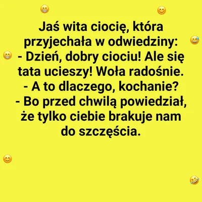 Ciocia i dziecięca szczerość