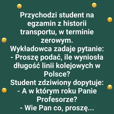 Historia kolei po studencku