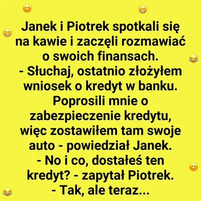 Janek i jego kredytowy paradoks