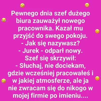 Jerzy Kochany kontra szef