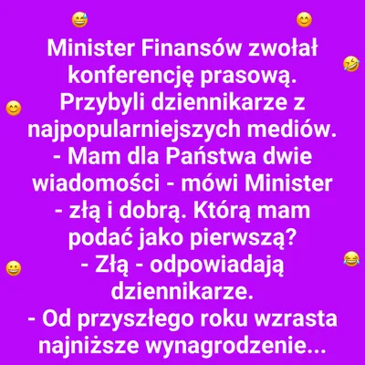 Konferencja Ministra Finansów