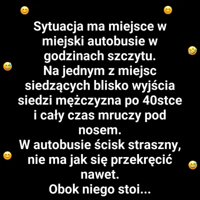 Narzekanie w zatłoczonym autobusie