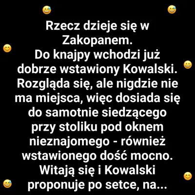 Niespodzianka przy stoliku