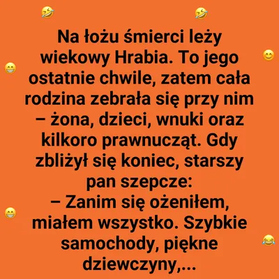 Niezwykłe wyznanie na łożu śmierci
