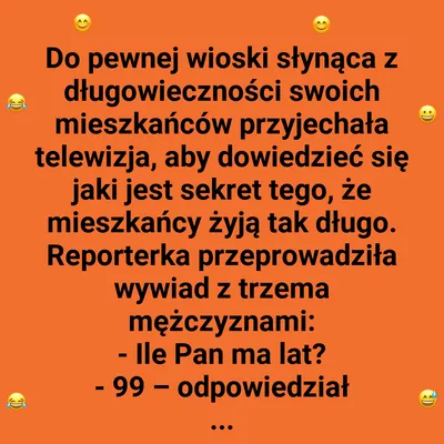 Receptura na długowieczność