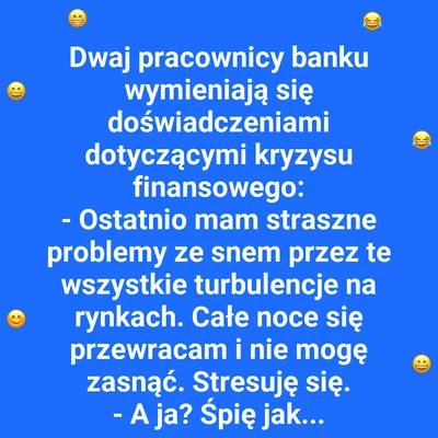 Sen bankiera w czasach kryzysu