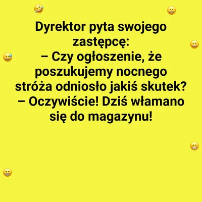 Stróż na pilne zamówienie