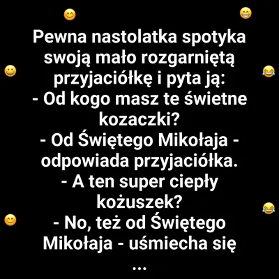 Święty Mikołaj kontra bocian