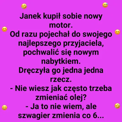Szwagrowe porady olejowe