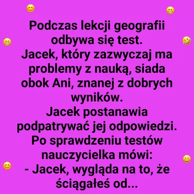 Test z geografii
