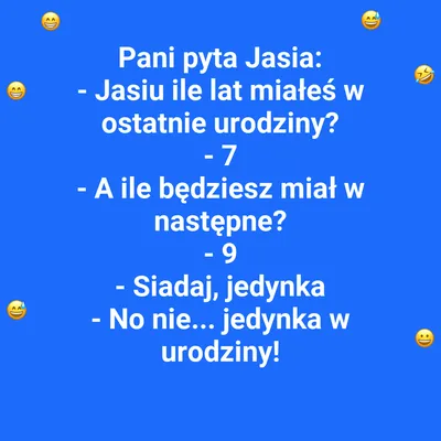 Urodzinowy skok Jasia