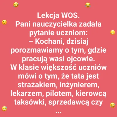Zmyślona historia Jasia i wstydliwy zawód taty